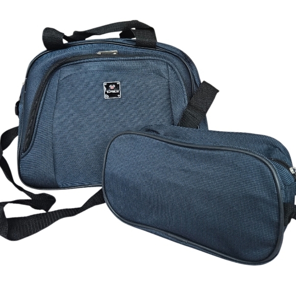 Tag  Dark Teal  Travel Bag Set Carry On Duffel - Picture 10 of 11